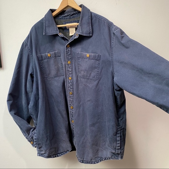L.L. Bean Katahdin Iron Works Lined Shirt Jacket - Picture 7 of 14